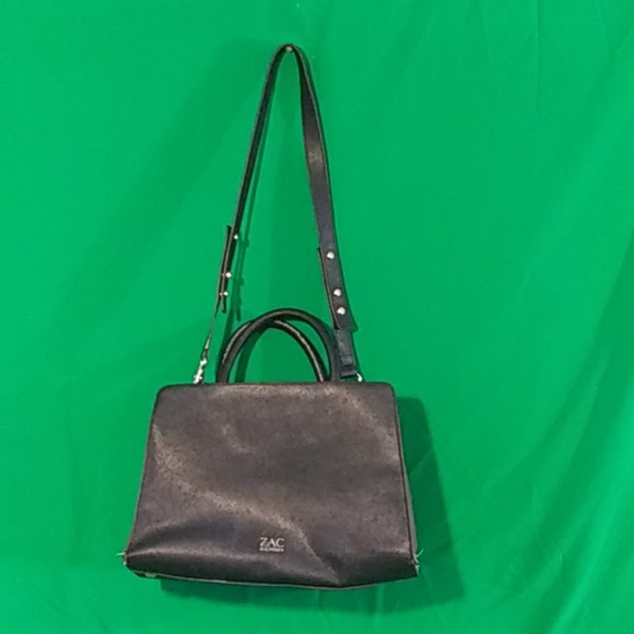 Zac Posen Handbags - Zac Zac Posen black leather shoulder/handbag